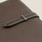 [French calf] <br>16 x 19.2 Notebook cover<br>color: Dark brown
