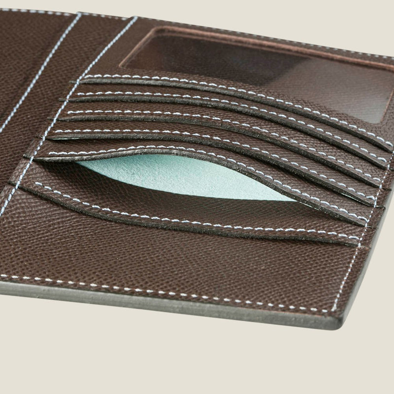 [French calf] <br>16 x 19.2 Notebook cover<br>color: Dark brown