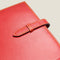 [フレンチカーフ] <br>16×19.2手帳カバー<br>color：レッド