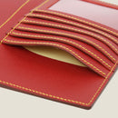 [フレンチカーフ] <br>16×19.2手帳カバー<br>color：レッド