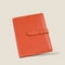 [French calf] <br>A6 notebook cover<br>color: Orange<br>【Build-to-order manufacturing】