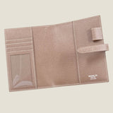 [フレンチカーフ] <br>A6手帳カバー<br>color：トープ<br>【受注生産】