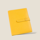[French calf] <br>A6 notebook cover<br>color: Yellow