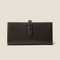 [French calf] <br>Long wallet with belt<br>color: Dark brown<br>【Build-to-order manufacturing】