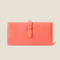 [French calf] <br>Long wallet with belt<br>color: Orange<br>【Build-to-order manufacturing】