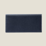 [French calf] <br>Long wallet (no coin purse)<br>color: black<br>[Made to order]