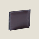[French calf] <br>Building clip<br>color: Dark brown