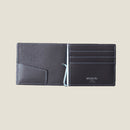 [French calf] <br>Building clip<br>color: Dark brown