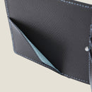 [French calf] <br>Building clip<br>color: Dark brown