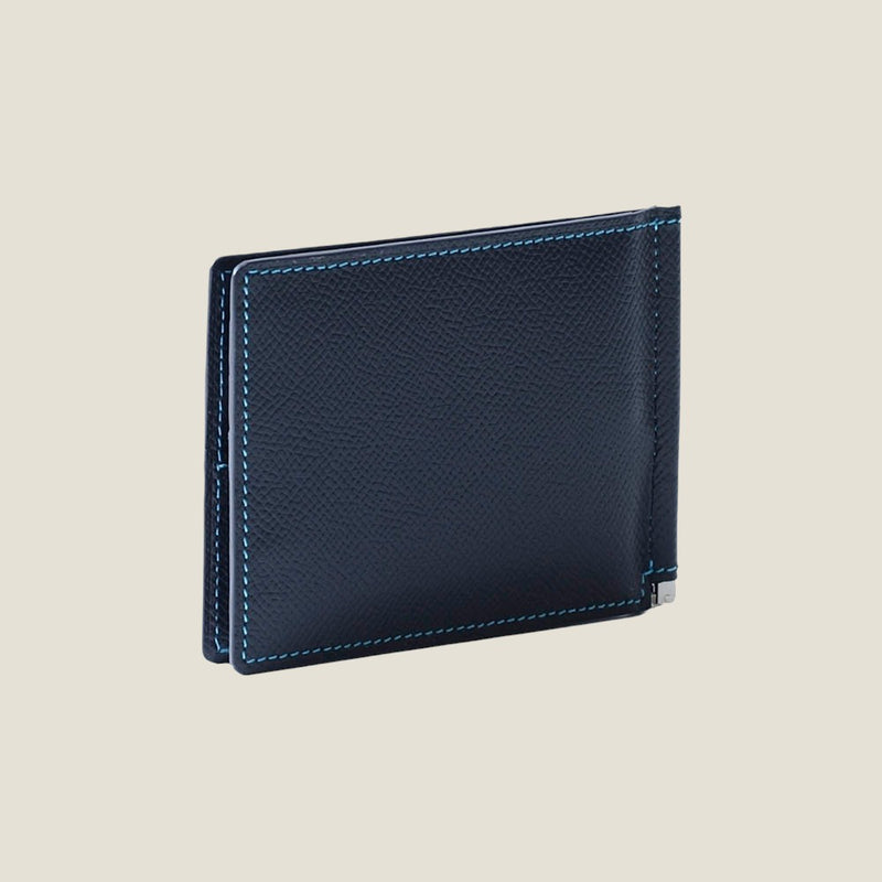 [French calf] <br>Building clip<br>color: Navy