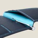 [French calf] <br>Building clip<br>color: Navy
