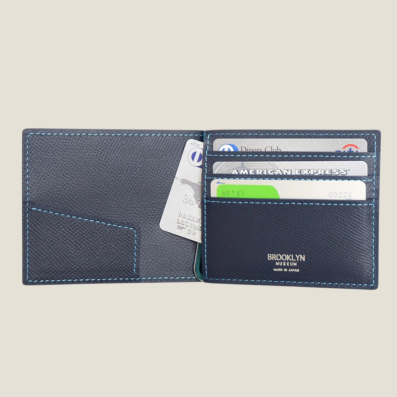 [French calf] <br>Building clip<br>color: Navy