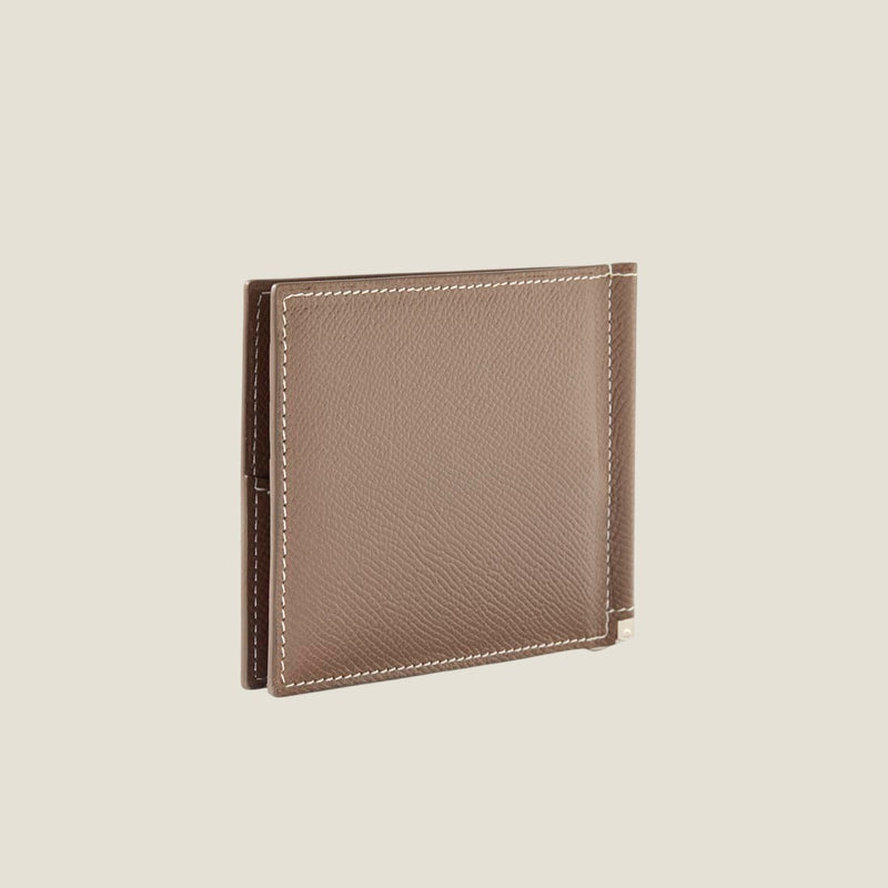 [French calf] <br>Building clip<br>color: Tope