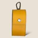 [French calf]<br>Golf ball case<br>color: Yellow<br>【Build-to-order manufacturing】