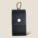 [French calf]<br>Golf ball case<br>color: Navy<br>【Build-to-order manufacturing】