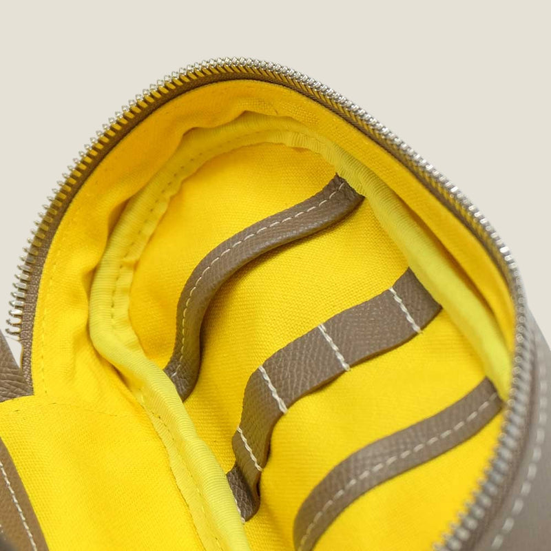 [フレンチカーフ] <br>オーガナイザー<br>color：トープ<br>【受注生産】