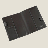 [French calf] <br>B6 notebook cover<br>color: dark brown<br>[Made to order]