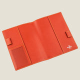 [French calf] <br>B6 notebook cover<br>color: orange