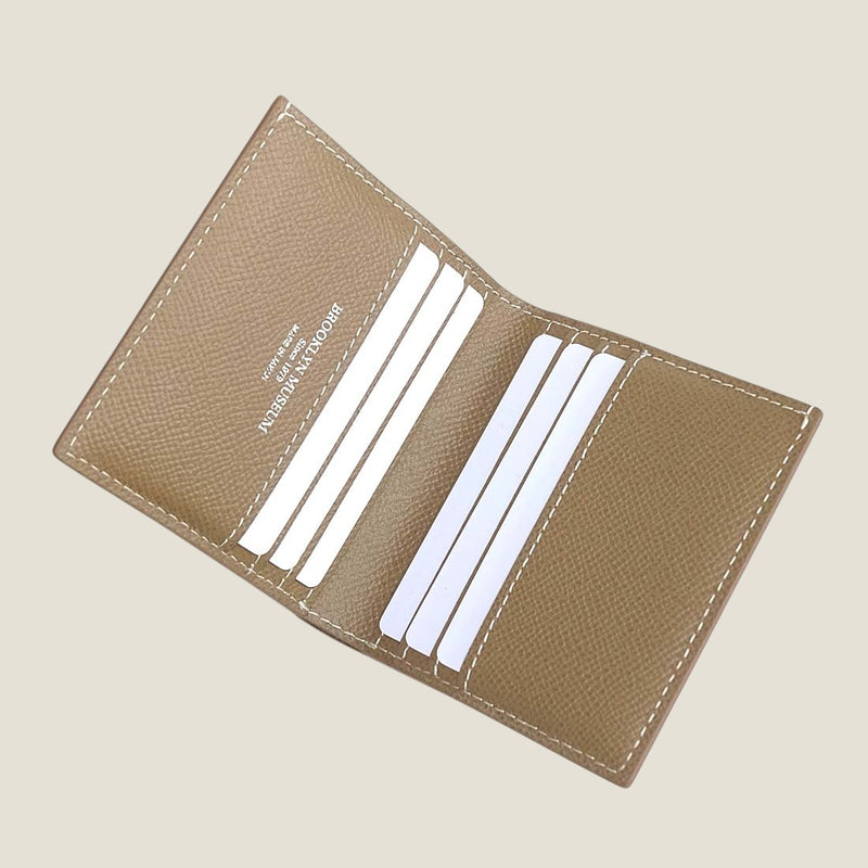 [フレンチカーフ] <br>ミニウォレット<br>color：トープ<br>【１０月下旬入荷予定】