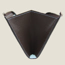 [French calf] <br>L Zip long wallet<br>color: Dark brown