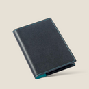 [French calf] <br>In -house passport case<br>color: Navy<br>【Build-to-order manufacturing】
