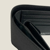 [French calf]<br>international wallet<br>color: black