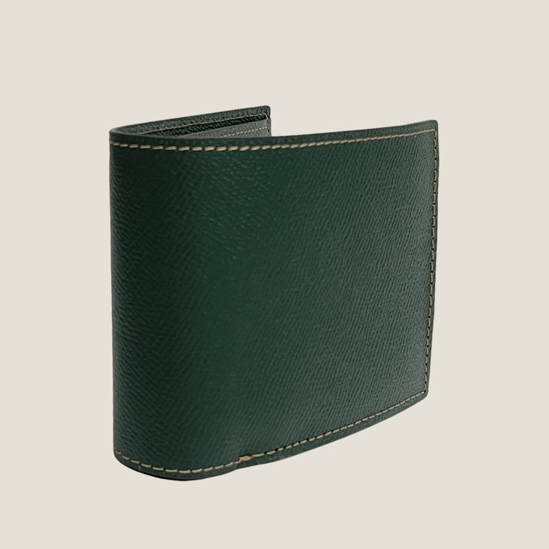 [フレンチカーフ]<br>インターナショナルウォレット<br>color：ダークグリーン<br>【１０月下旬入荷予定】
