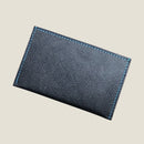 [フレンチカーフ] <br>コンパクトカードケース<br>color：ネイビー×レッド