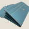 [French calf] <br>Flap long wallet<br>color: Gene Blue