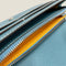 [French calf] <br>Flap long wallet<br>color: Gene Blue