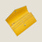 [French calf] <br>Flap long wallet<br>color: Yellow<br>[Made to order]