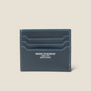 [French Calf] <br> Mini Snap Wallet <br> Color: Navy