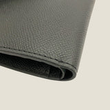 [French calf] <br>mini international wallet<br>color: black