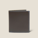 [French calf] <br>Mini wallet (with coin purse)<br>color: Dark brown