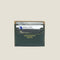 [French calf] <br>Mini -snap wallet<br>Color: Tope x Dark Green