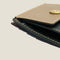 [French calf] <br>Mini -snap wallet<br>Color: Tope x Dark Green