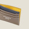 [French calf] <br>Mini -snap wallet<br>Color: Navy x Tope