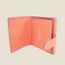 [French calf] <br>Hook -up wallet<br>Color: Coral Pink<br>【Build-to-order manufacturing】