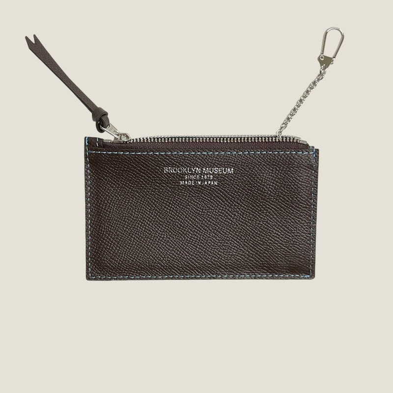 [フレンチカーフ]<br>フラグメントケース<br>color：ダークブラウン<br>【１０月下旬入荷予定】