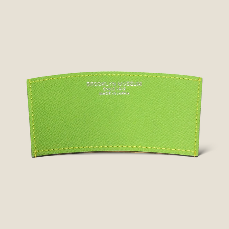[French calf] <br>Sleeve L<br>Color: Citro -egreen<br>【Build-to-order manufacturing】