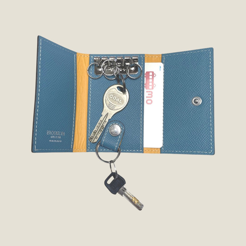 [Indigo dyed] <br>Key case