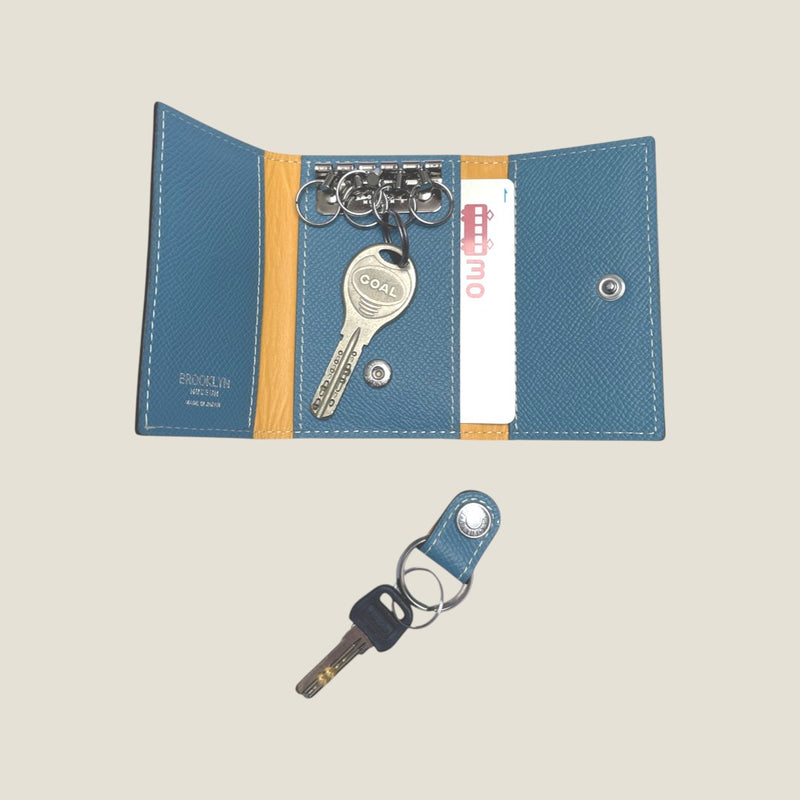 [Indigo dyed] <br>Key case