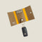 [French calf] <br>Key case<br>color: Tope