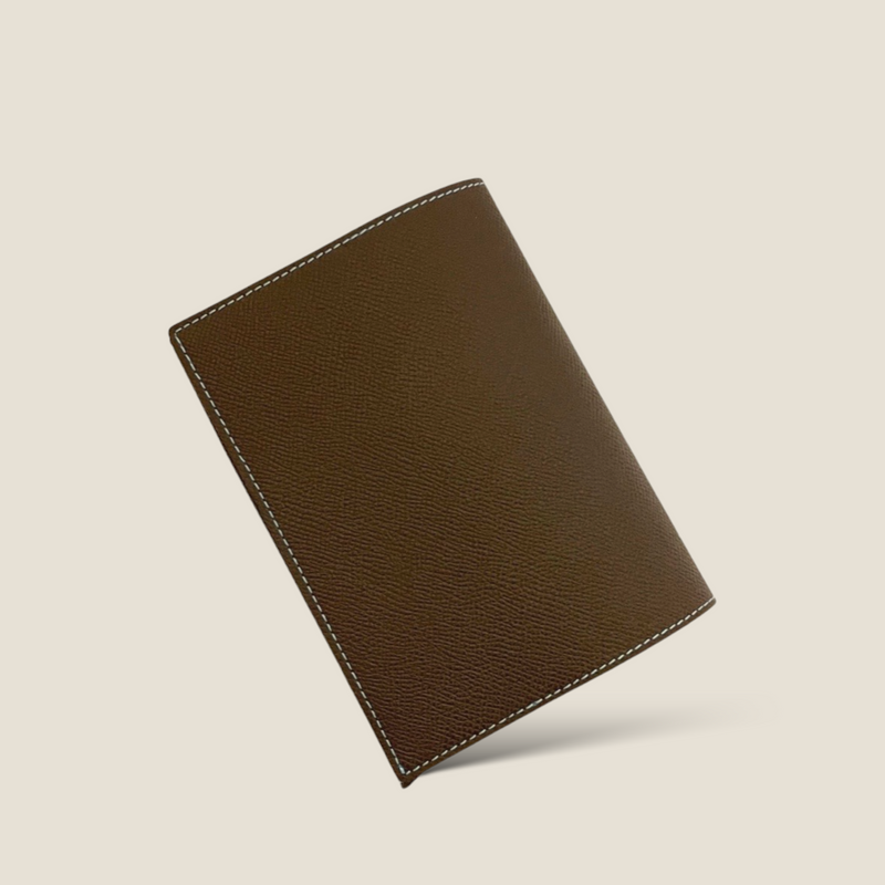 [French calf] <br>book cover<br>color: Dark brown<br>【Build-to-order manufacturing】