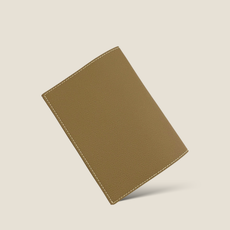 [French calf] <br>book cover<br>color: Tope