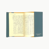 [フレンチカーフ] <br>ブックカバー<br>color：ジーンブルー 背景統一