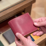 [Yamato] <br>Combi International Wallet<br>color: Bordeaux x yellow