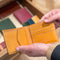 [Yamato] <br>Combi International Wallet<br>color: Bordeaux x Yellow