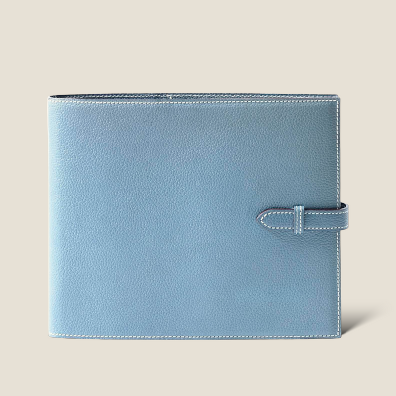 [Yamato] <br>16 x 19.2 Notebook cover<br>color: Aqua Blue<br>【Build-to-order manufacturing】