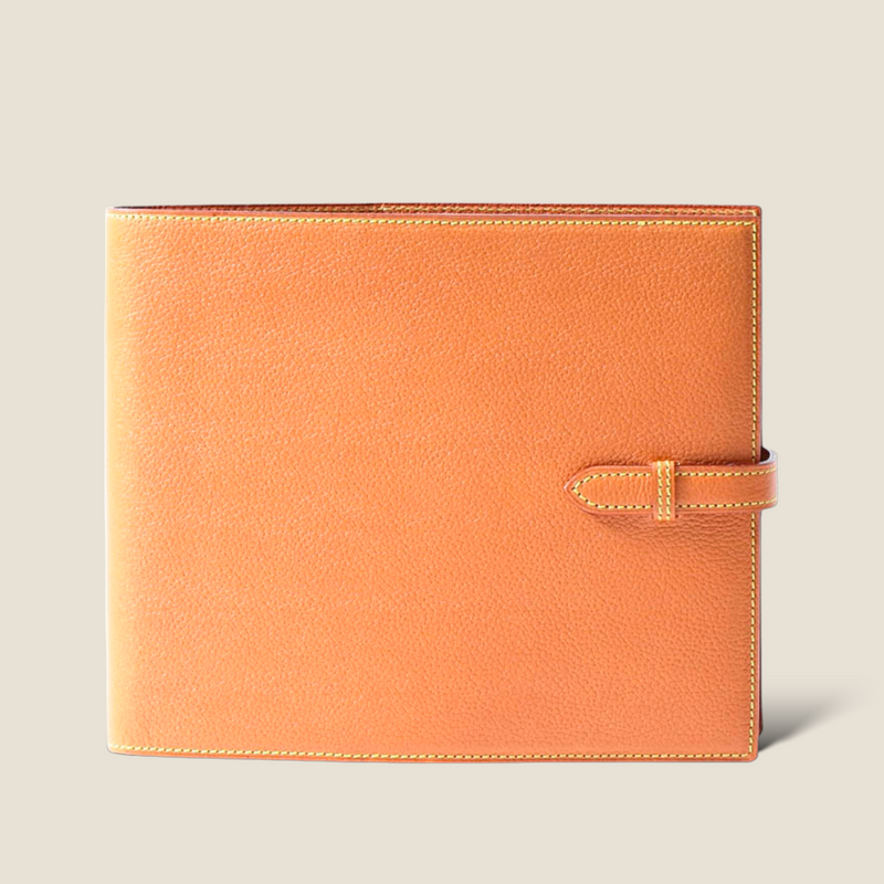 [Yamato] <br>16 x 19.2 Notebook cover<br>color: Orange